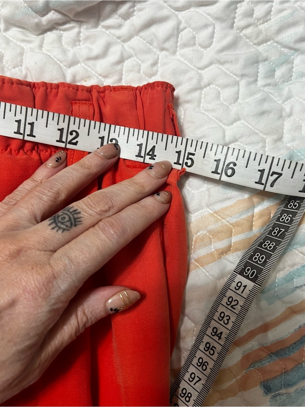 Free People Nothin to Say pleated trouser rare small orange pockets - Picture 3 of 13